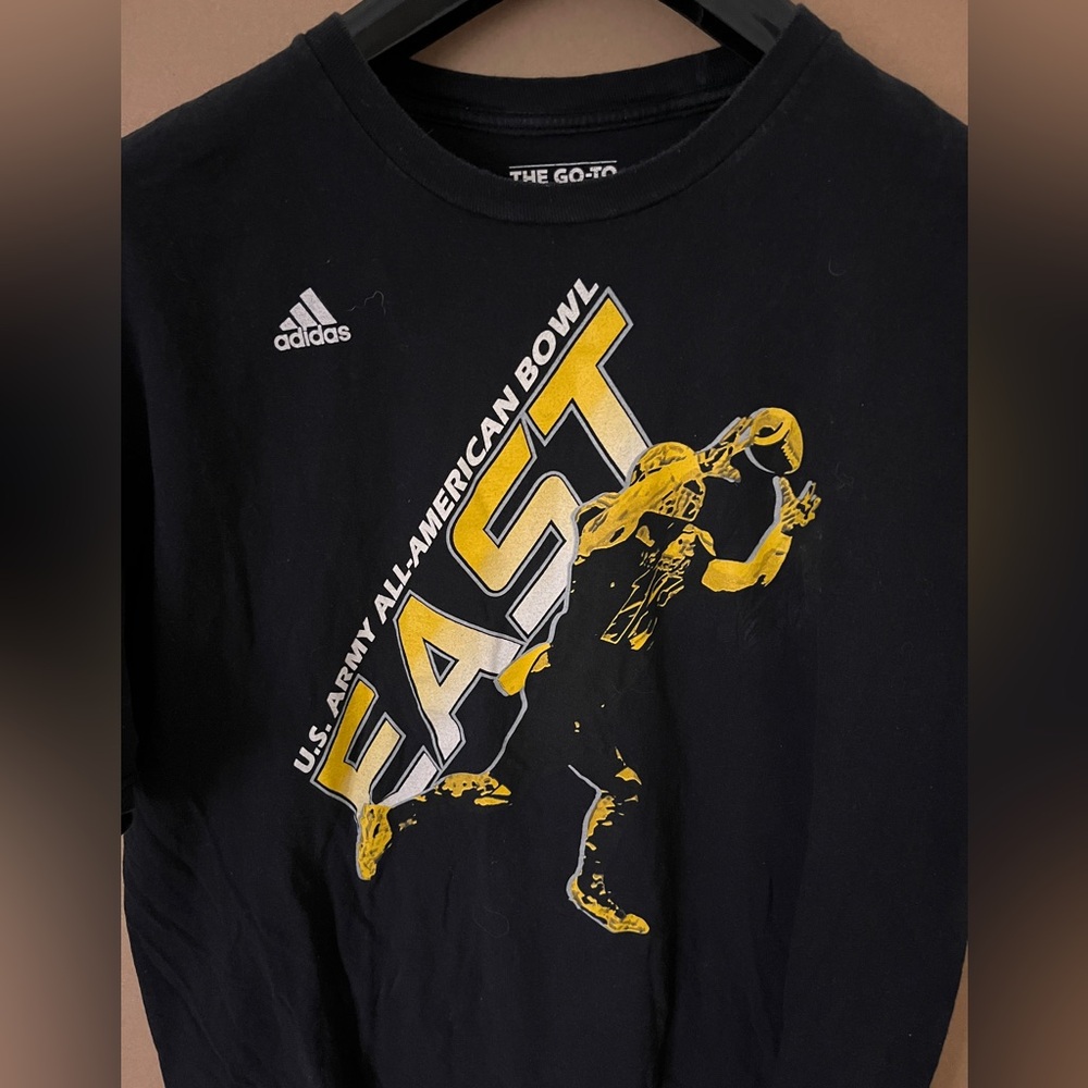 Adidas U.S. Army All American Bowl Football 2017 Shirt XL San Antonio NFL Black